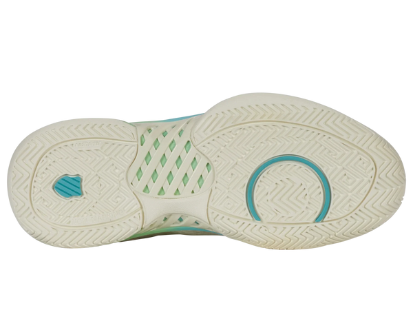 K-Swiss Women’s Express Light Wide Pickleball Shoes (Ice/HoneyDew/Neon Pastel Pink)