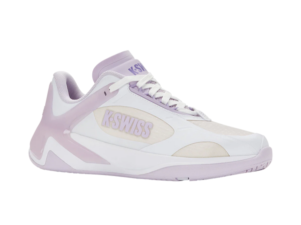 K-Swiss K-Frame Women Pickleball Shoe (White-Orchid/Hush)