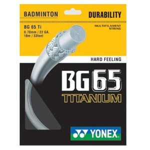 Yonex BG 65 Titanium Badminton String