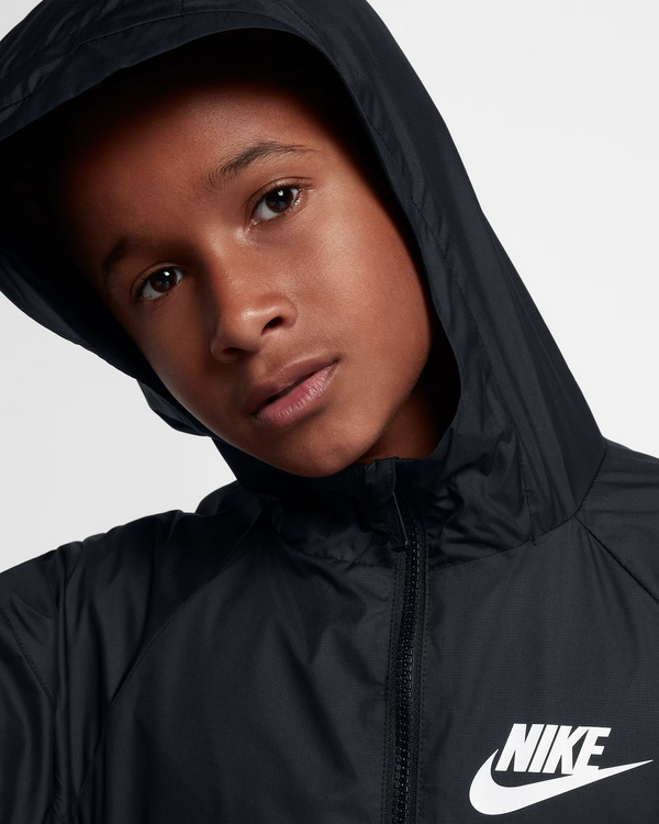 Nike Sportswear Windrunner Big Kids' (Boys') Loose Hip-Length Hooded Jacket