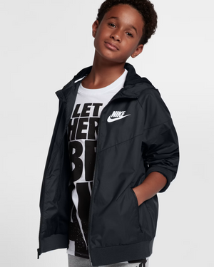 Nike Sportswear Windrunner Big Kids' (Boys') Loose Hip-Length Hooded Jacket