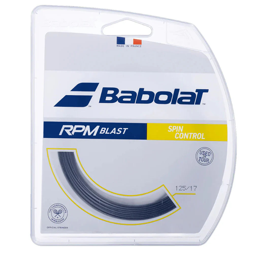 [HALF-SET] Babolat RPM Blast Tennis String (Black)