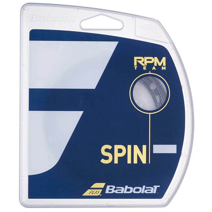 [HALF-SET] Babolat RPM Team Tennis String (Black)