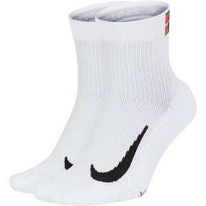 Nike Court Multiplier Max Ankle Socks (2-Pack) – White