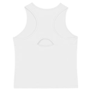 Nike Girls' Dri-FIT Victory Tank (White/Black)