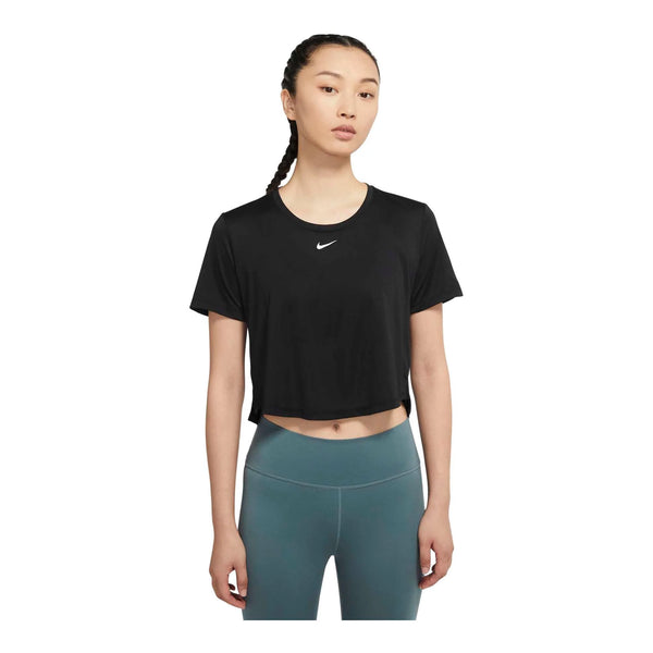 Nike Dri-FIT One Women's Standard Fit Short-Sleeve Cropped Top