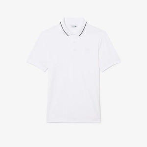 Lacoste Men's Heritage Ultra Dry Stretch Polo Shirt (White)