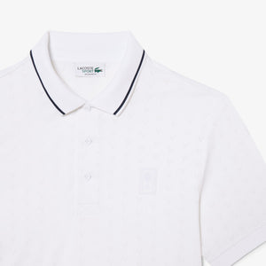 Lacoste Men's Heritage Ultra Dry Stretch Polo Shirt (White)