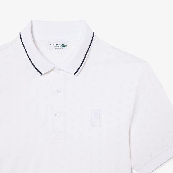 Lacoste Men's Heritage Ultra Dry Stretch Polo Shirt (White)