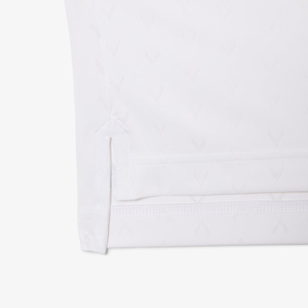 Lacoste Men's Heritage Ultra Dry Stretch Polo Shirt (White)