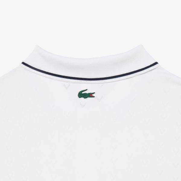 Lacoste Men's Heritage Ultra Dry Stretch Polo Shirt (White)