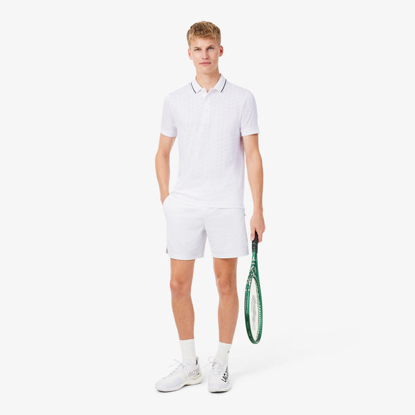 Lacoste Men's Heritage Ultra Dry Stretch Polo Shirt (White)