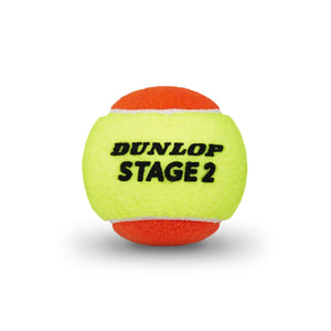 Dunlop Stage 2 Orange Junior Tennis Balls Case (24 cans of 3)
