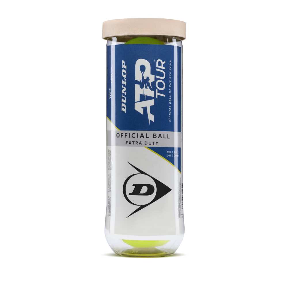 Dunlop ATP Tour Extra Duty Tennis Ball (3 Ball)