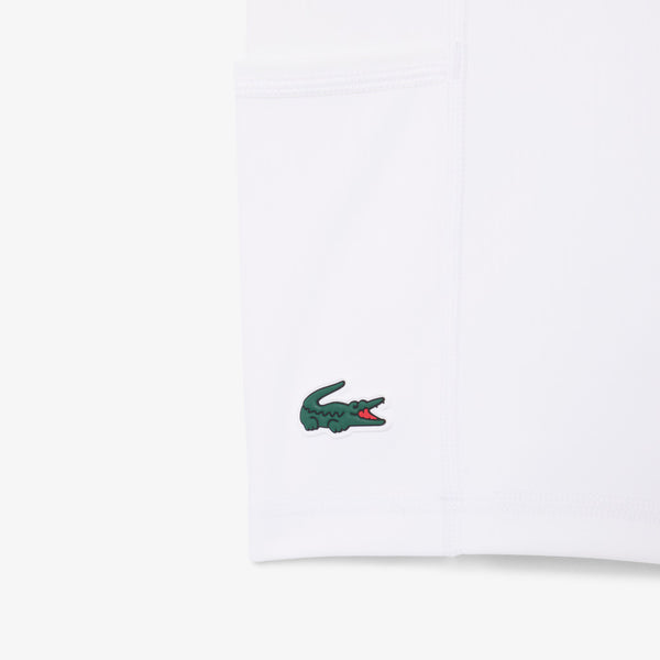 Lacoste Dual Fabric Pleated Stretch Tennis Dress