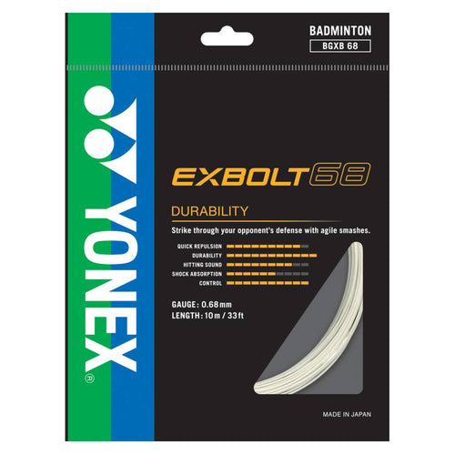 Yonex BG Exbolt 68 Badminton String