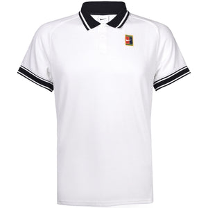 Nike Men's Polo Dri-Fit Heritage (White/Black)