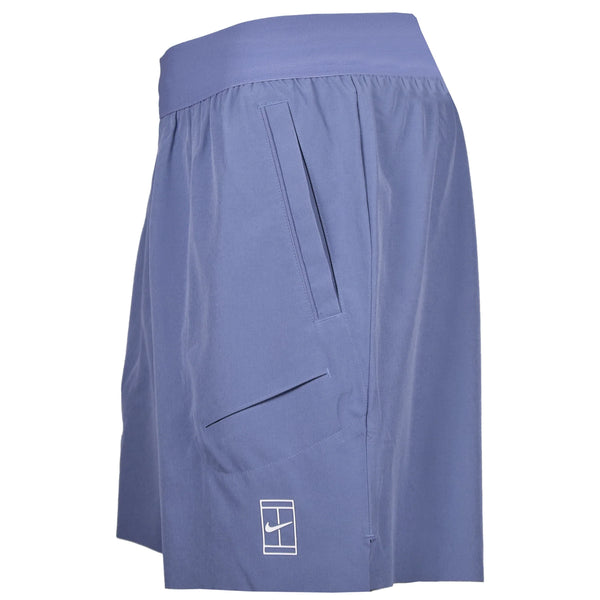 Nike Men's Dri-FIT Advantage 6-Inch Short (World Indigo/White)