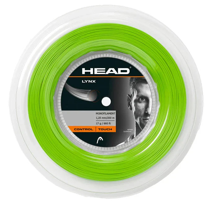 [HALF-SET] Head Lynx Tennis String (Green) (Reel)