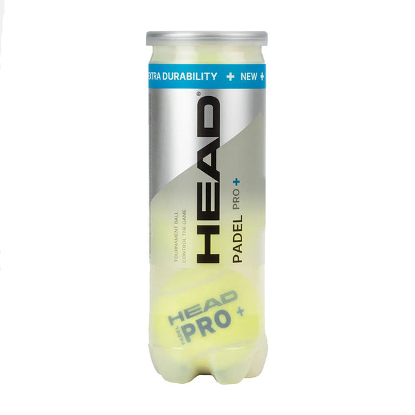 Head Padel Pro Balls + (3 Ball Can)