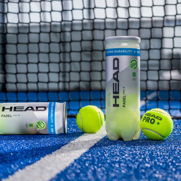 Head Padel Pro Balls + (3 Ball Can)