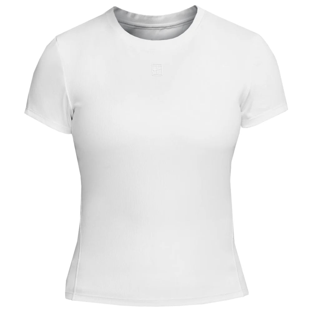 Nike Women's Dri-FIT Advantage Short-Sleeve Top (White)