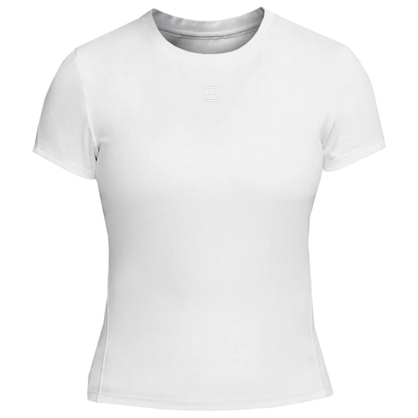 Nike Women's Dri-FIT Advantage Short-Sleeve Top (White)