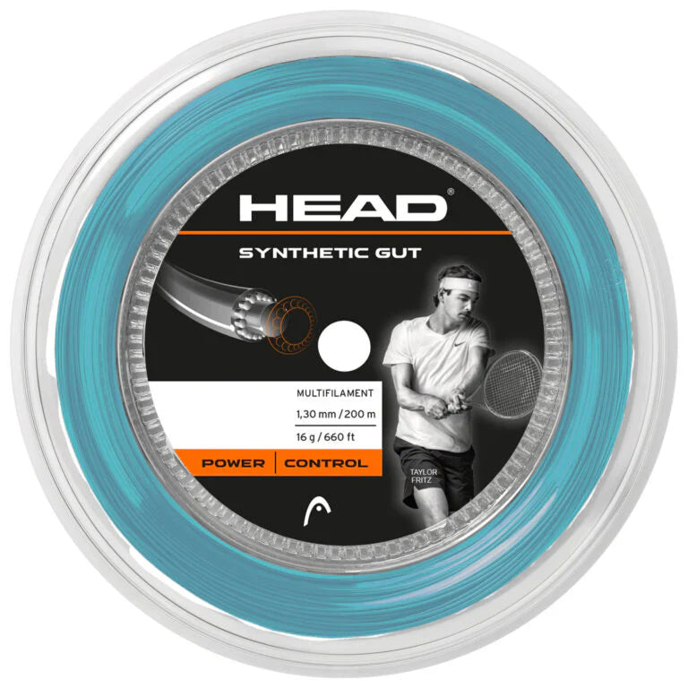 [HALF-SET] Head Synthetic Gut Tennis String (Blue) (Reel)