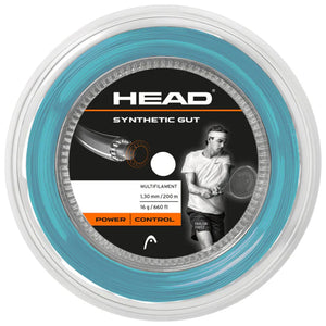 [HALF-SET] Head Synthetic Gut Tennis String (Blue) (Reel)