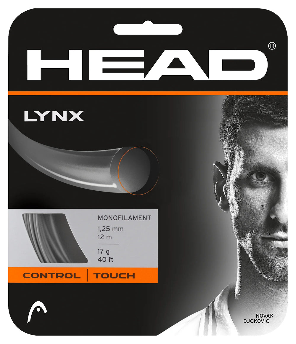 Head Lynx Tennis String (Anthracite)