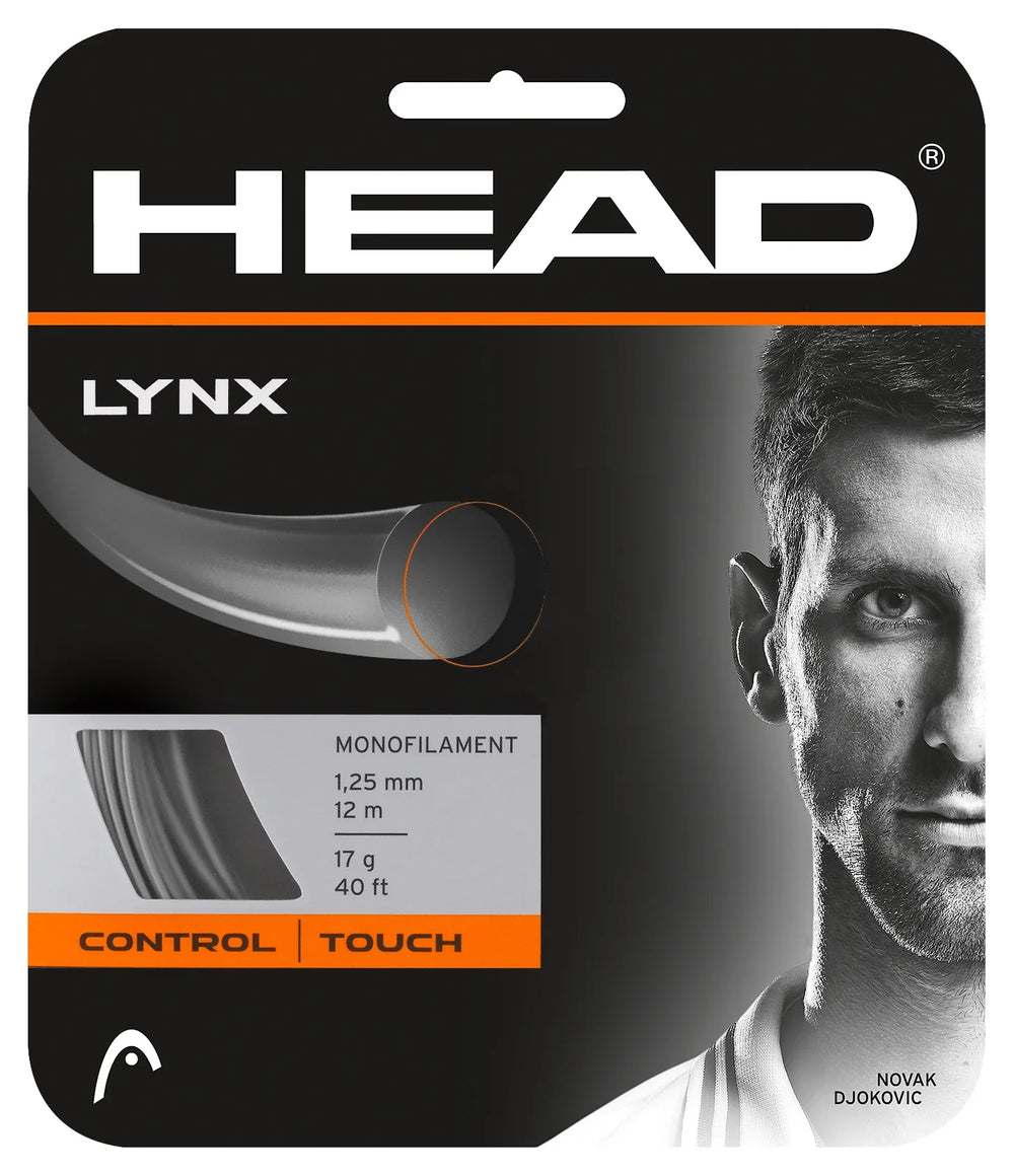 [HALF-SET] Head Lynx Tennis String (Anthracite)