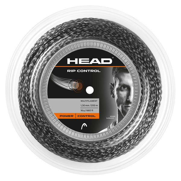 [HALF-SET] Head Rip Control Tennis String (Black/White) (Reel)
