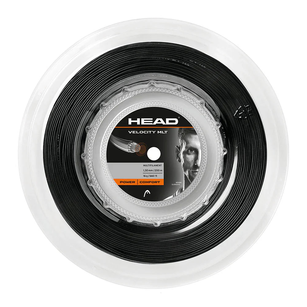 [HALF-SET] Head Velocity MLT Tennis String (Black) (Reel)