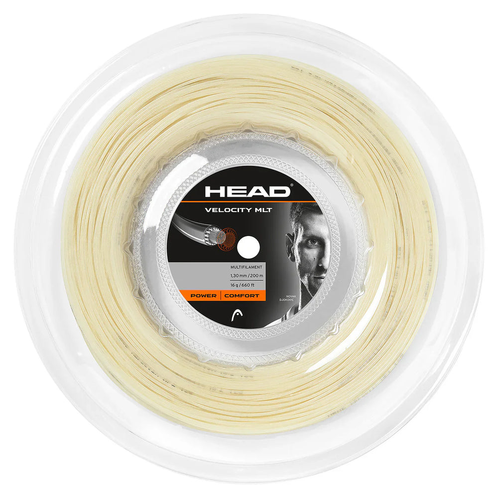 [HALF-SET] Head Velocity MLT Tennis String (Natural) (Reel)