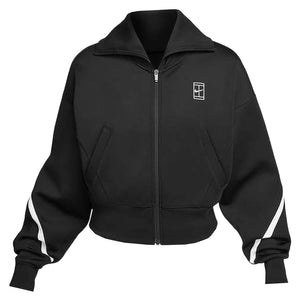 Nike Advantage Women's Dri-FIT Full-Zip Tennis Jacket (Black)