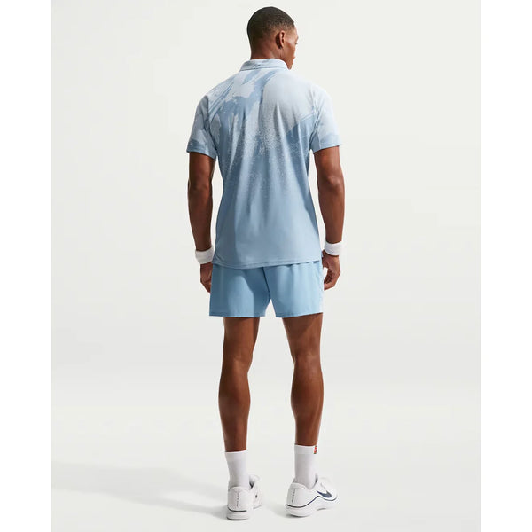 Nike Court Slam Men's Dri-FIT Advantage Tennis Polo - Roland Garros (Blue)