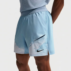 Nike Court Slam Men's Dri-FIT Tennis Shorts (Blue)