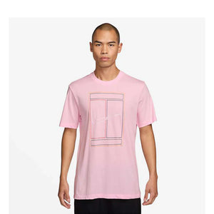 Nike Men's Heritage Court Tee (Pink Foam)