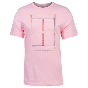 Nike Men's Heritage Court Tee (Pink Foam)