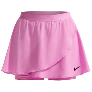 Nike Women's Slam Women's Dri-FIT High-Waisted Tennis Skort RG - Light Magenta