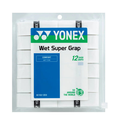 Yonex Wet Super Grap Overgrip 12 Pack