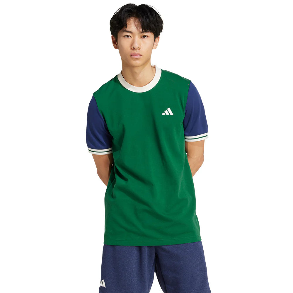 adidas Men's Heritage Tee - Collegiate Green