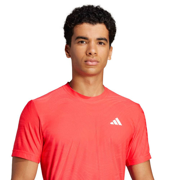 adidas Men's FreeLift Pro Top (Semi Lucid Red)