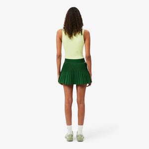 Lacoste Women's Roland-Garros Edition Pleated Tennis Skirt