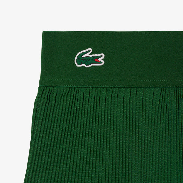 Lacoste Women's Roland-Garros Edition Pleated Tennis Skirt