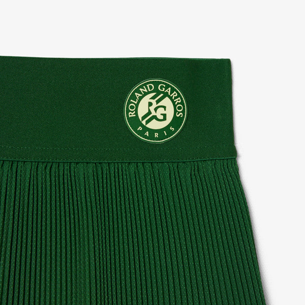 Lacoste Women's Roland-Garros Edition Pleated Tennis Skirt