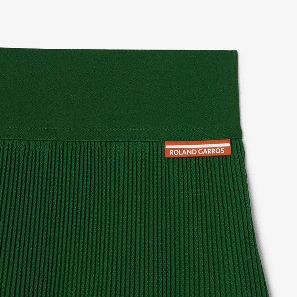 Lacoste Women's Roland-Garros Edition Pleated Tennis Skirt
