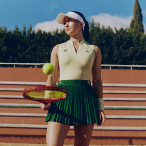 Lacoste Women's Roland-Garros Edition Pleated Tennis Skirt