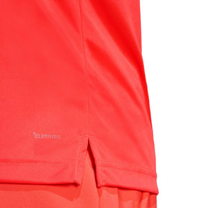 adidas Men’s Club 3 Stripe Climacool Top (Semi Lucid Red)