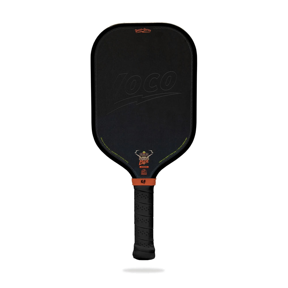 Bread & Butter The Loco Pickleball Paddle (Elongated) (Black)